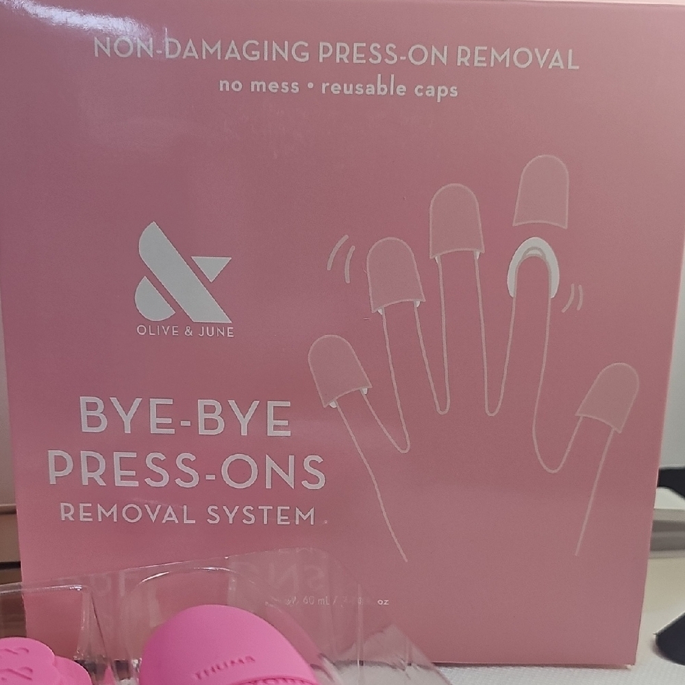 Olive & June Pink Press-On‎ Nail Removal System New In Box